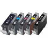 Canon PGI-5BK + Canon CLI-8 (5-pack)