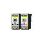 Canon PG-40 zwart + Canon CL-41 kleur