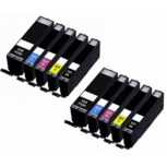 Canon PGI-550XL + Canon CLI-551XL met chip (10-pack)