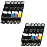 Canon PGI-570 XL + Canon CLI-571 XL met chip (10-pack)