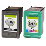HP 338XL + HP 343XL