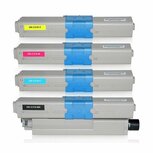 Huismerk OKI 44469803 - 44469706 toner (4-pack)