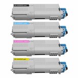 Huismerk OKI 46490608 - 46490605 toner (4-pack)