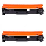 HP 17A (CF217A) toner (2-pack)