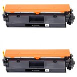 HP 17X (CF217X) toner 2-pack