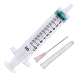 5 spuiten (10 ml) 3-delig met naald voor het vullen van inktcartridges