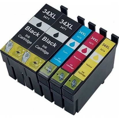 Epson 34XL (T3476) 5-pack