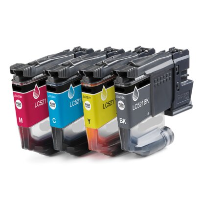Brother LC-521 (4-pack)