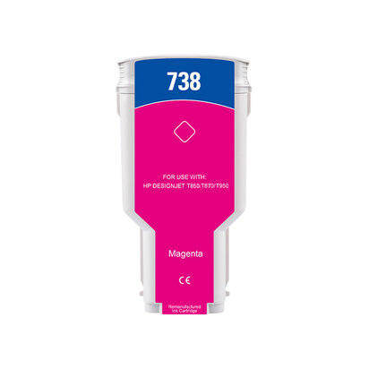 HP 738 (676M7A) magenta