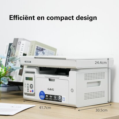 G&G M2022NW Multifunctionele laserprinter