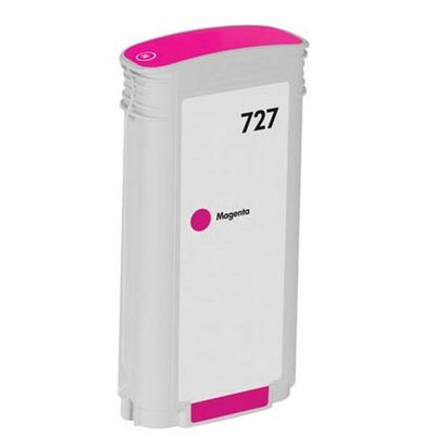 Huismerk HP 727 (B3P20A) inktcartridge magenta