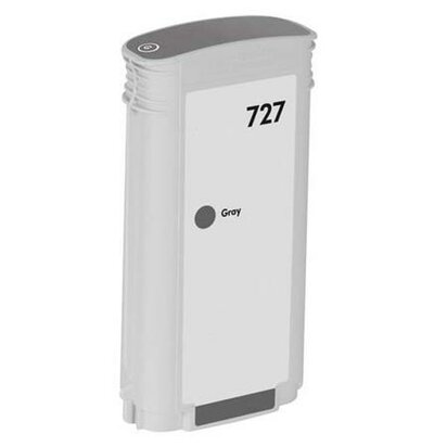 Huismerk HP 727 (B3P24A) inktcartridge grijs