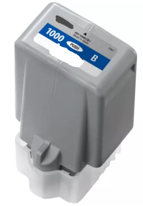 Huismerk Canon PFI-1000 blauw
