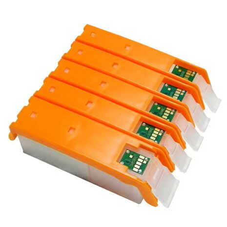 Hervulbare Canon PGI-580 + Canon CLI-581 inktcartridges met ARC chip (5-pack)